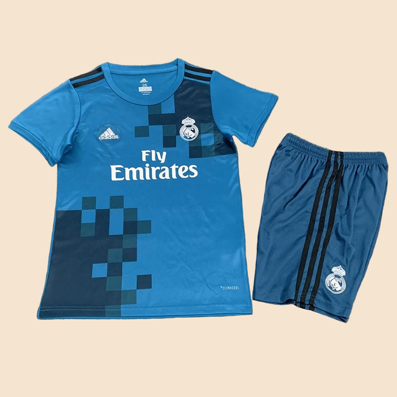 Kids Kit – 2017/2018 Real Madrid Tercera Equipación