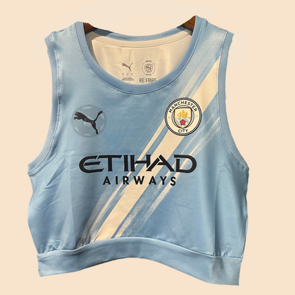 25/26 Manchester City Crop Top