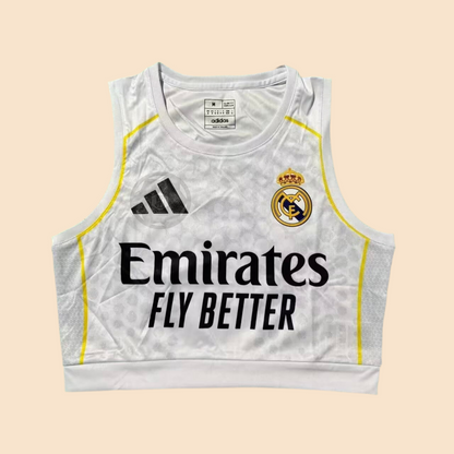 25/26 Real Madrid CF Crop Top