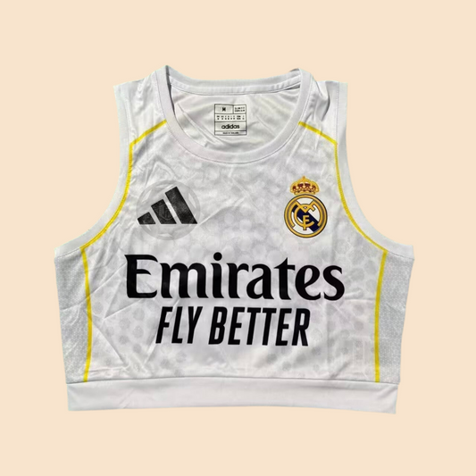 25/26 Real Madrid CF Crop Top
