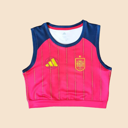 World Cup 2026 España Crop Top