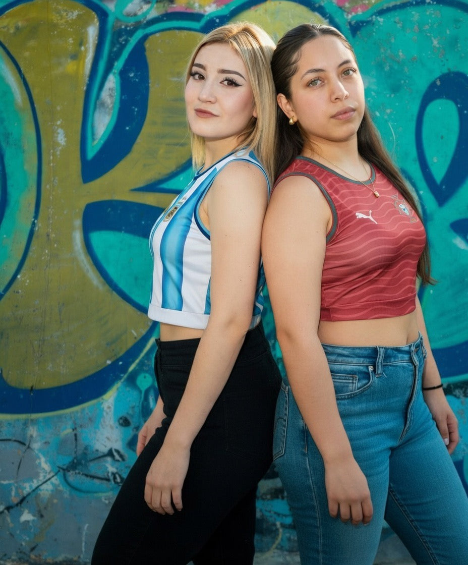 World Cup 2026 Portugal Crop Top