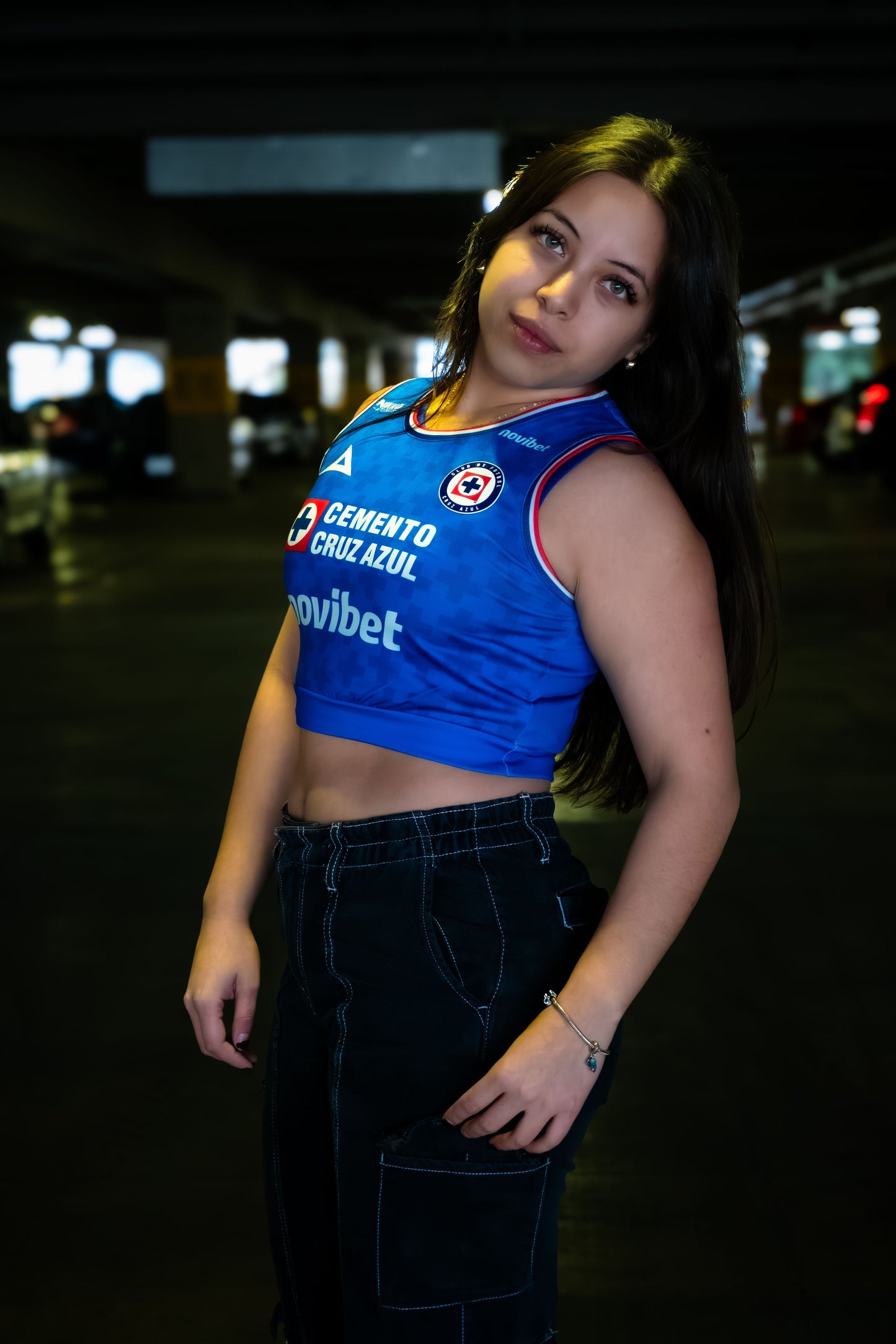 25/26 CF Cruz Azul Crop Top